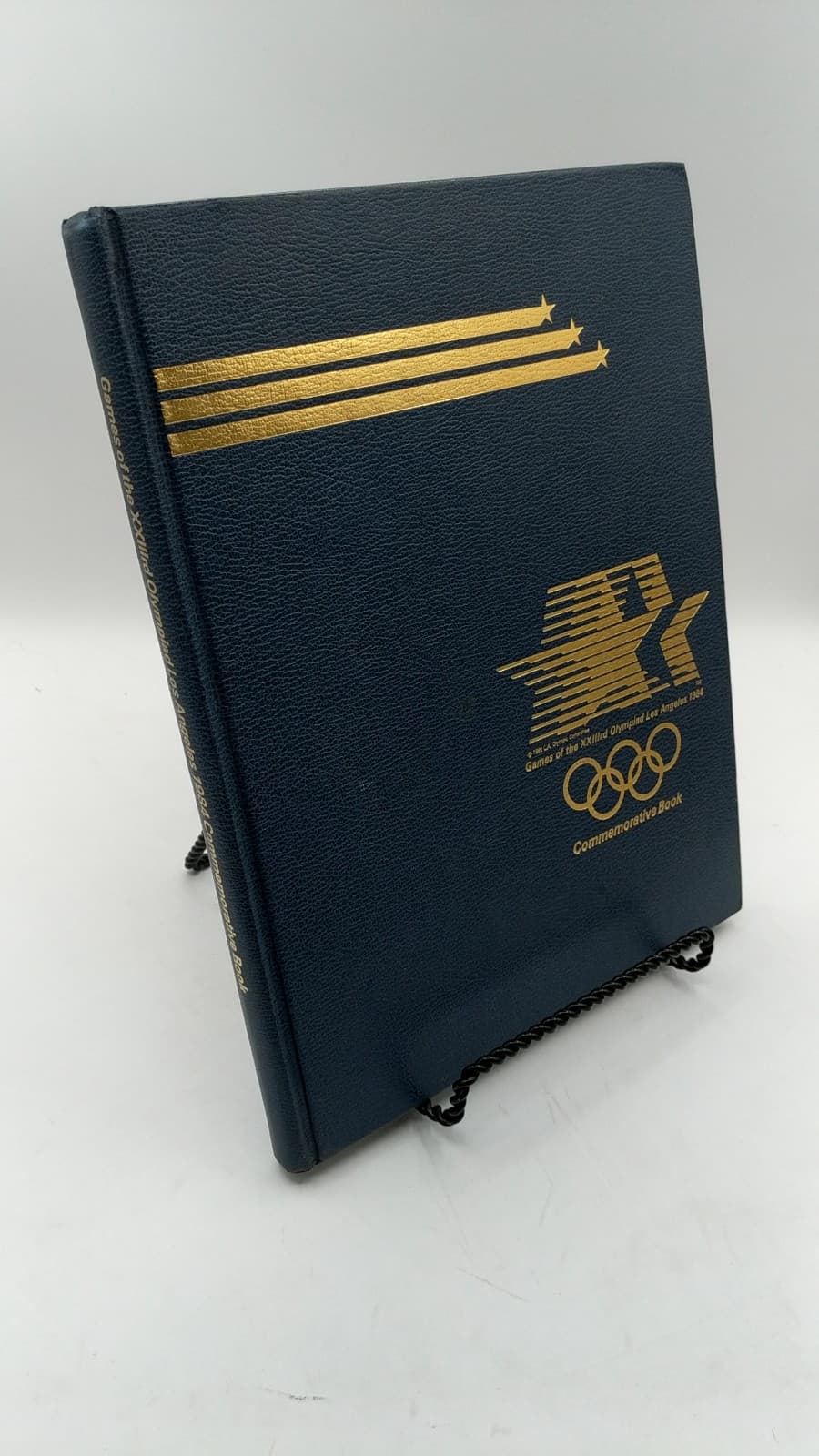 Games of the XXIIIrd Olympiad Los Angeles 1984 Commemorative Book - front cover