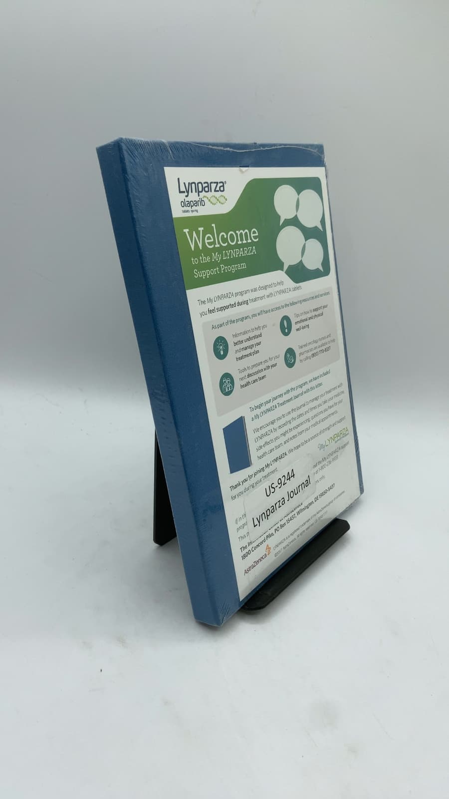 My LYNPARZA Treatment Journal - front cover