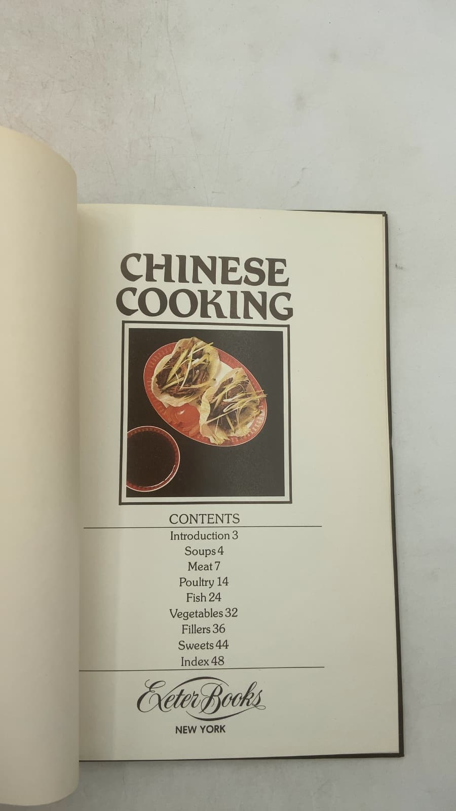 Chinese Cooking by Moyra Fraser - title page