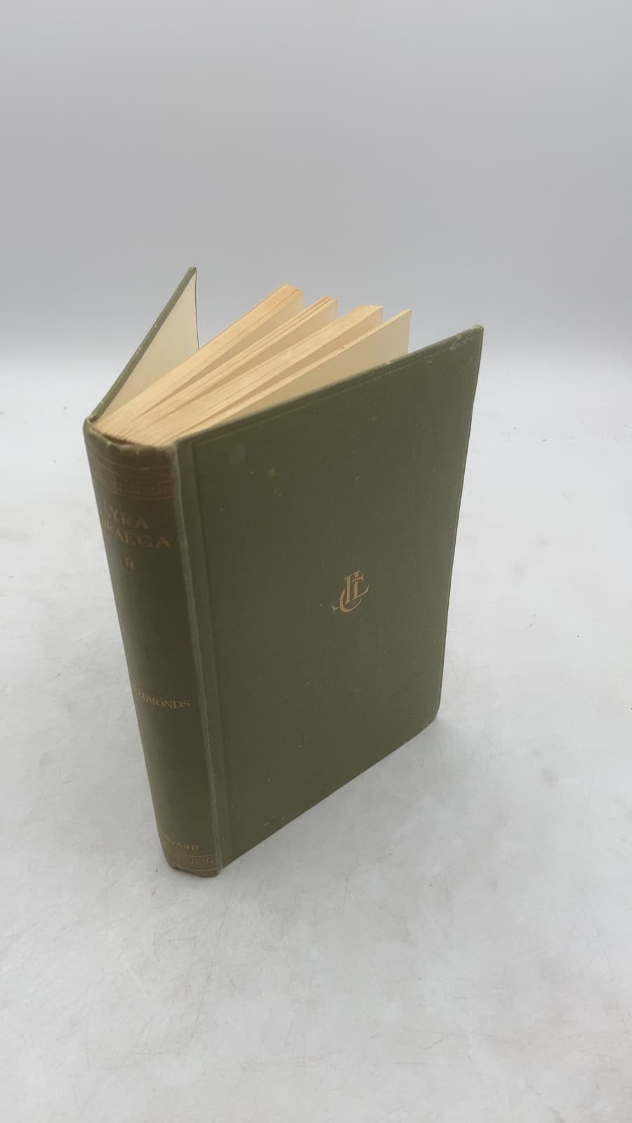 Lyra Graeca: Being the Remains of All the Greek Lyric Poets from Eumelus to Timotheus Excepting Pindar, Volume II by J. M. Edmonds - front cover