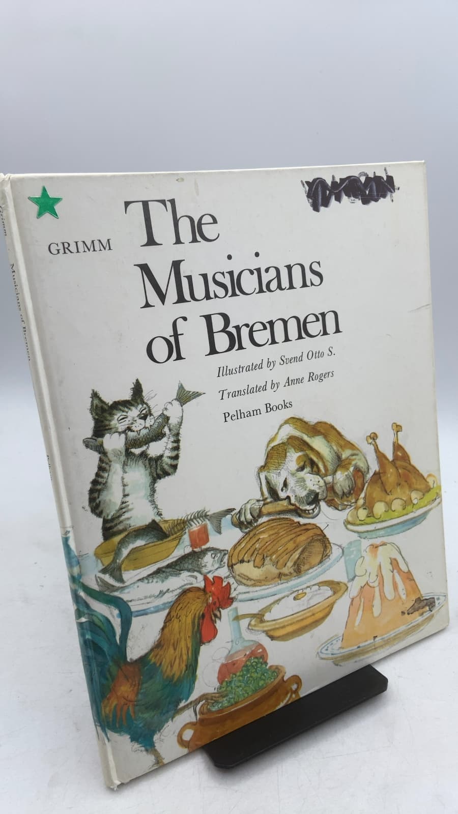 The Musicians of Bremen by Grimm - front cover