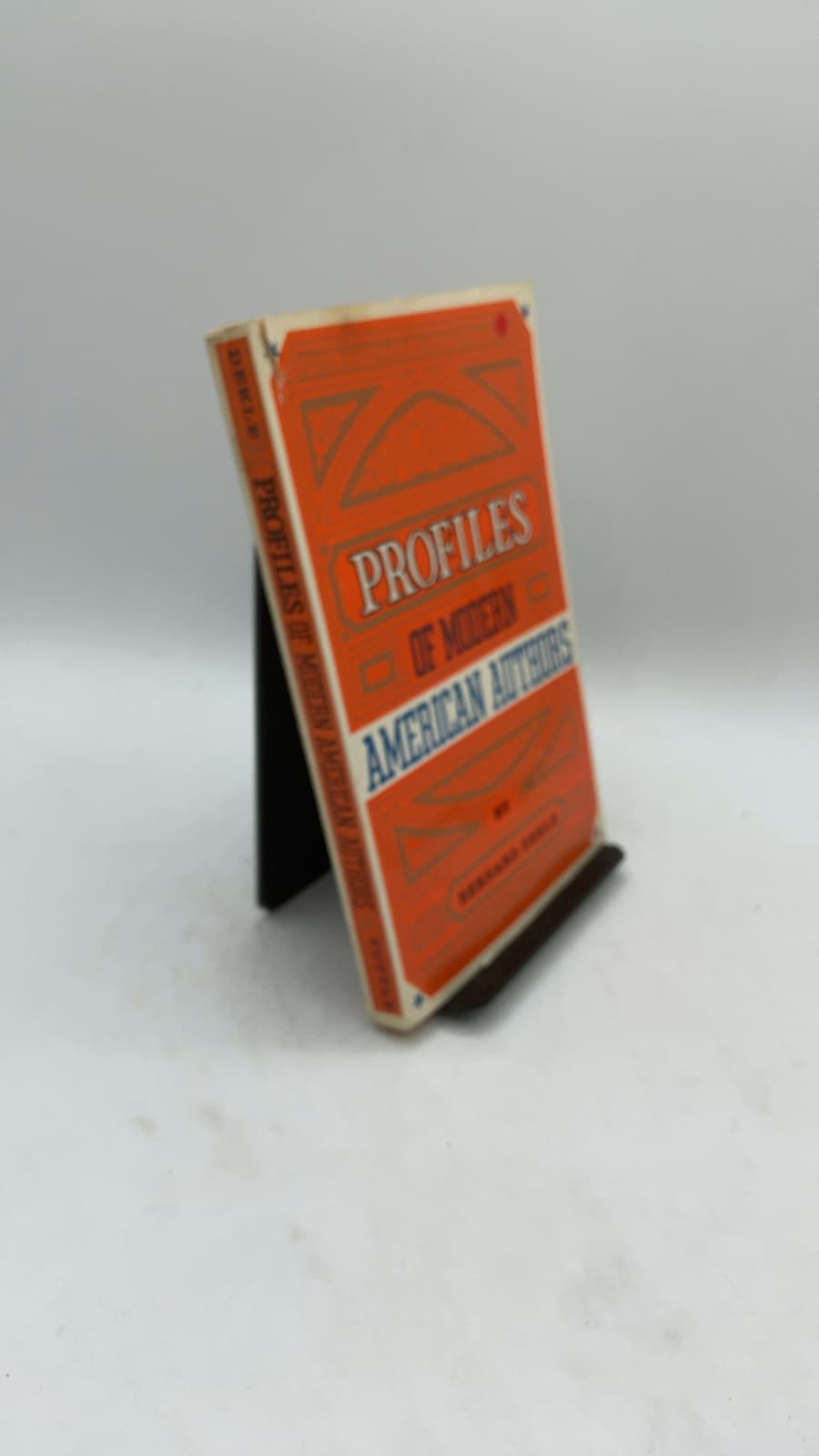 Profiles of Modern American Authors by Bernard Dekle - front cover