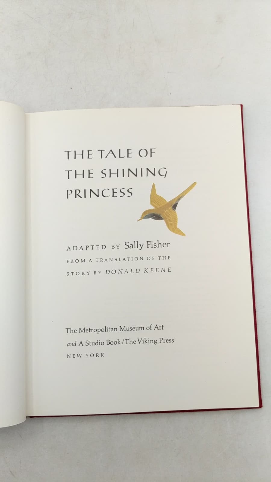 The Tale of the Shining Princess by Sally Fisher - title page