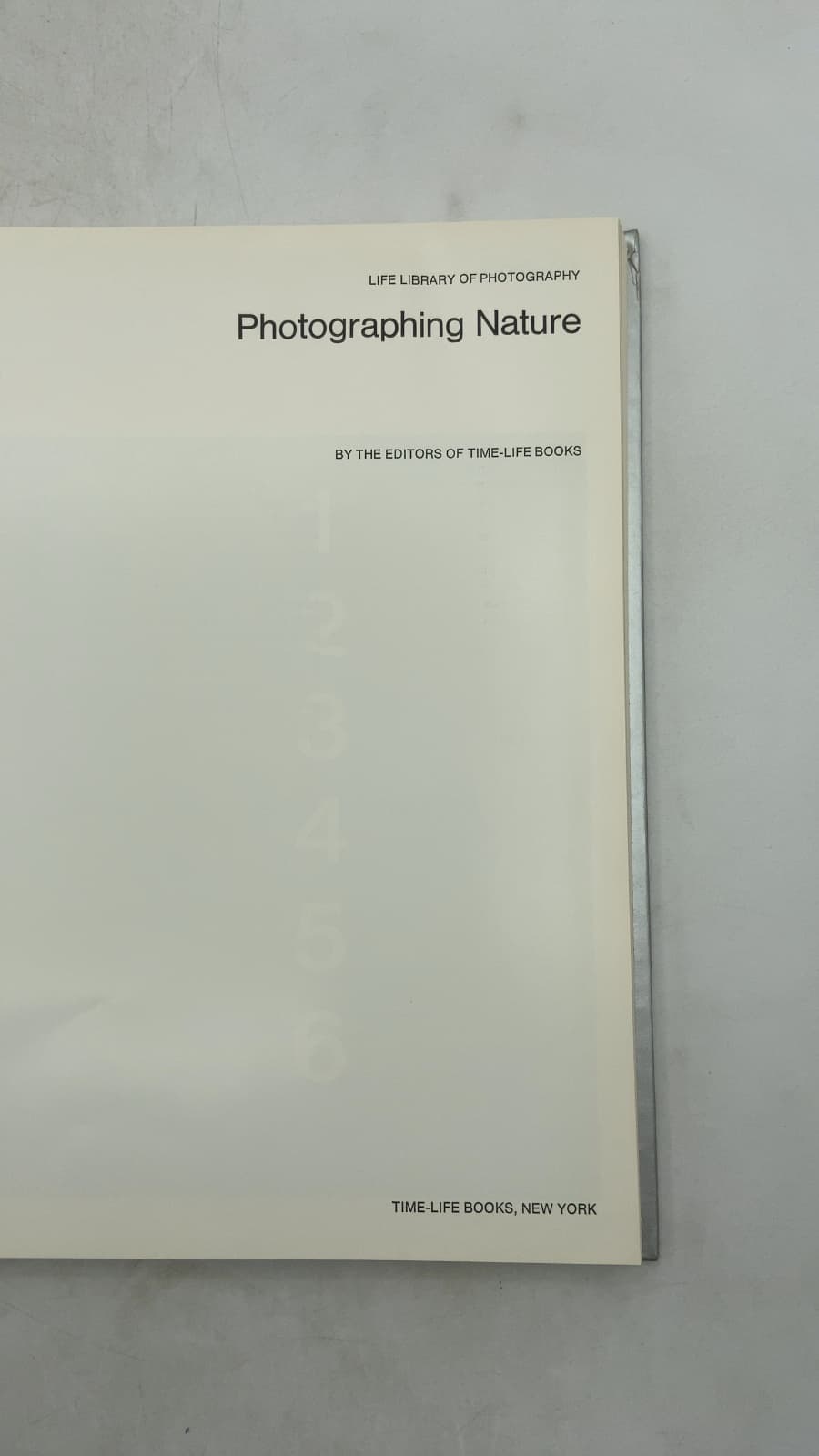 Photographing Nature by The Editors of Time-Life Books - title page
