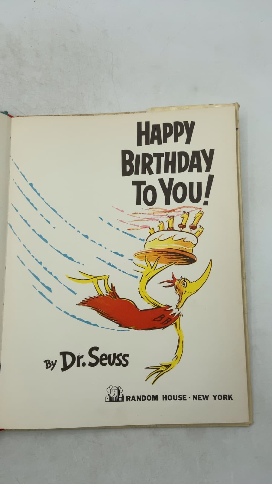 Happy Birthday To You! by Dr. Seuss - title page