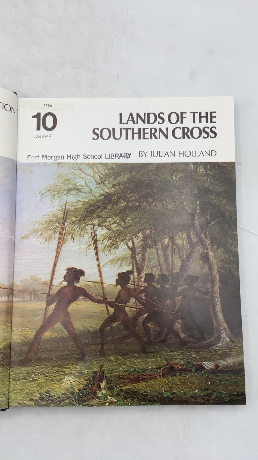 Lands of the Southern Cross (Encyclopedia of Discovery and Exploration, Vol. 10) by Julian Holland - title page