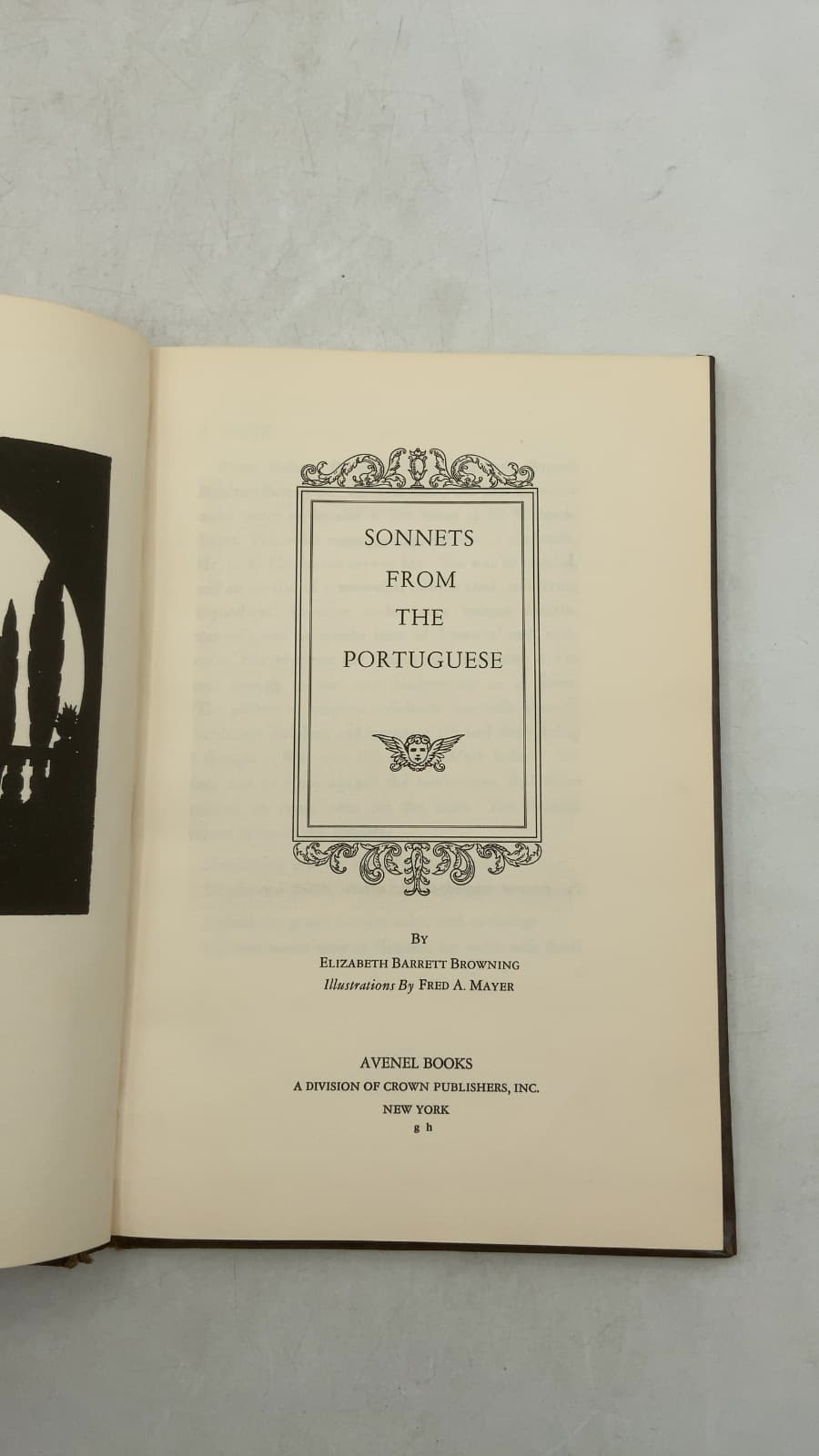 Sonnets from the Portuguese by Elizabeth Barrett Browning - title page