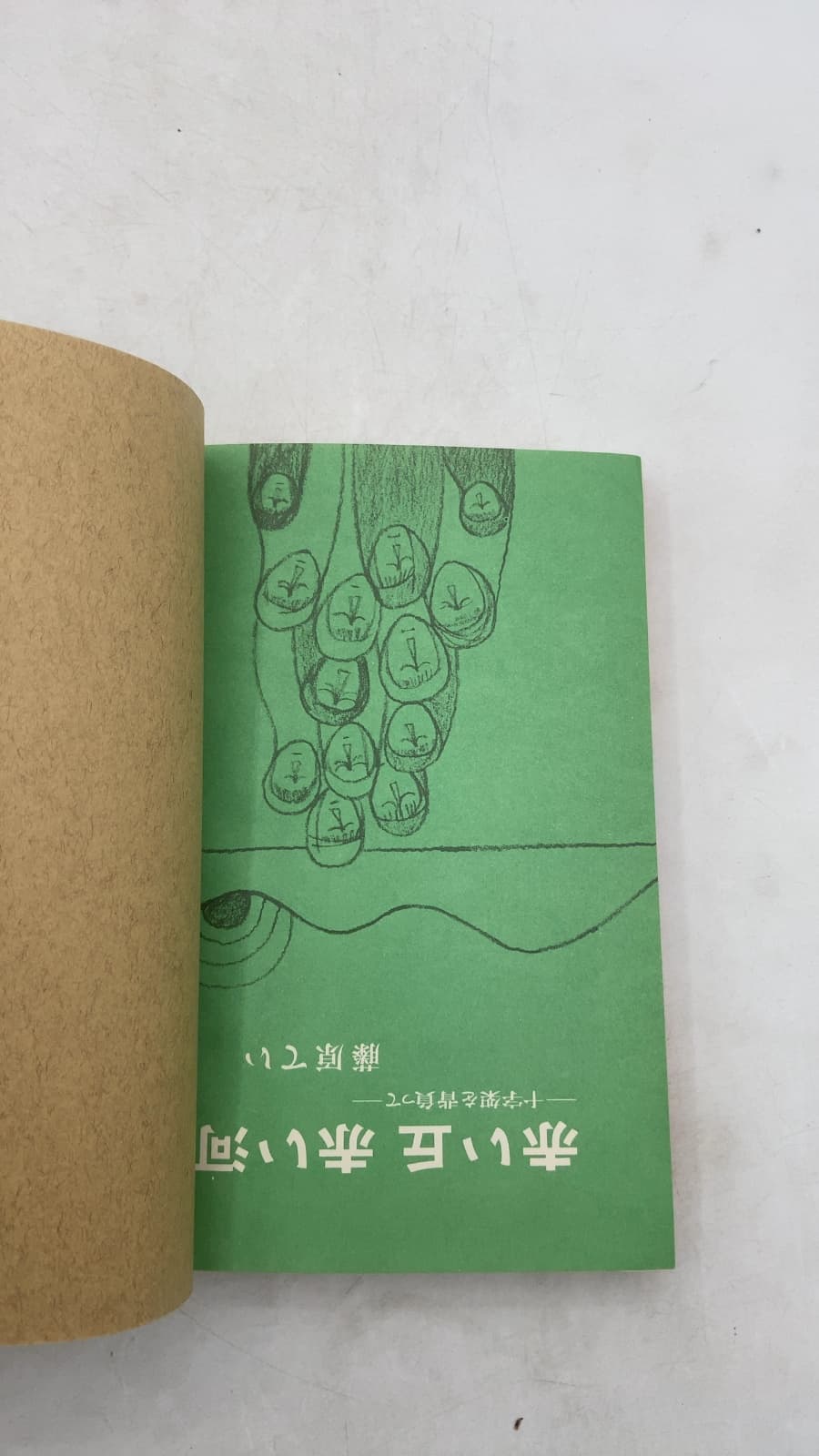 赤い丘 赤い河 (Akai Oka Akai Kawa) by 藤原てい (Tei Fujiwara) - title page