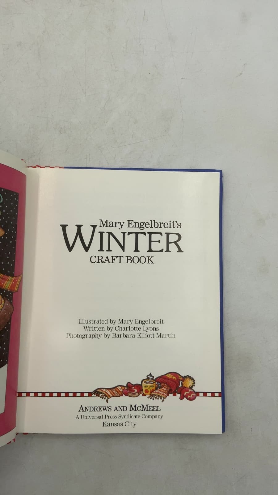 Mary Engelbreit's Winter Craft Book by Charlotte Lyons - title page