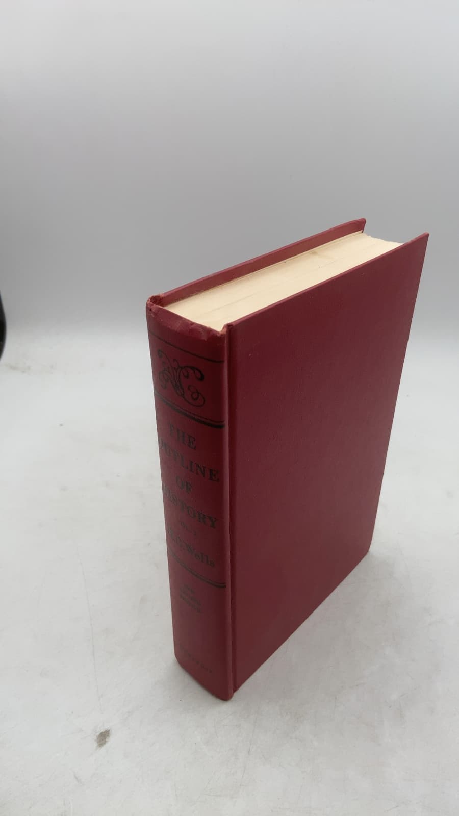 The Outline of History: Being a Plain History of Life and Mankind, Volume One by H. G. Wells - front cover