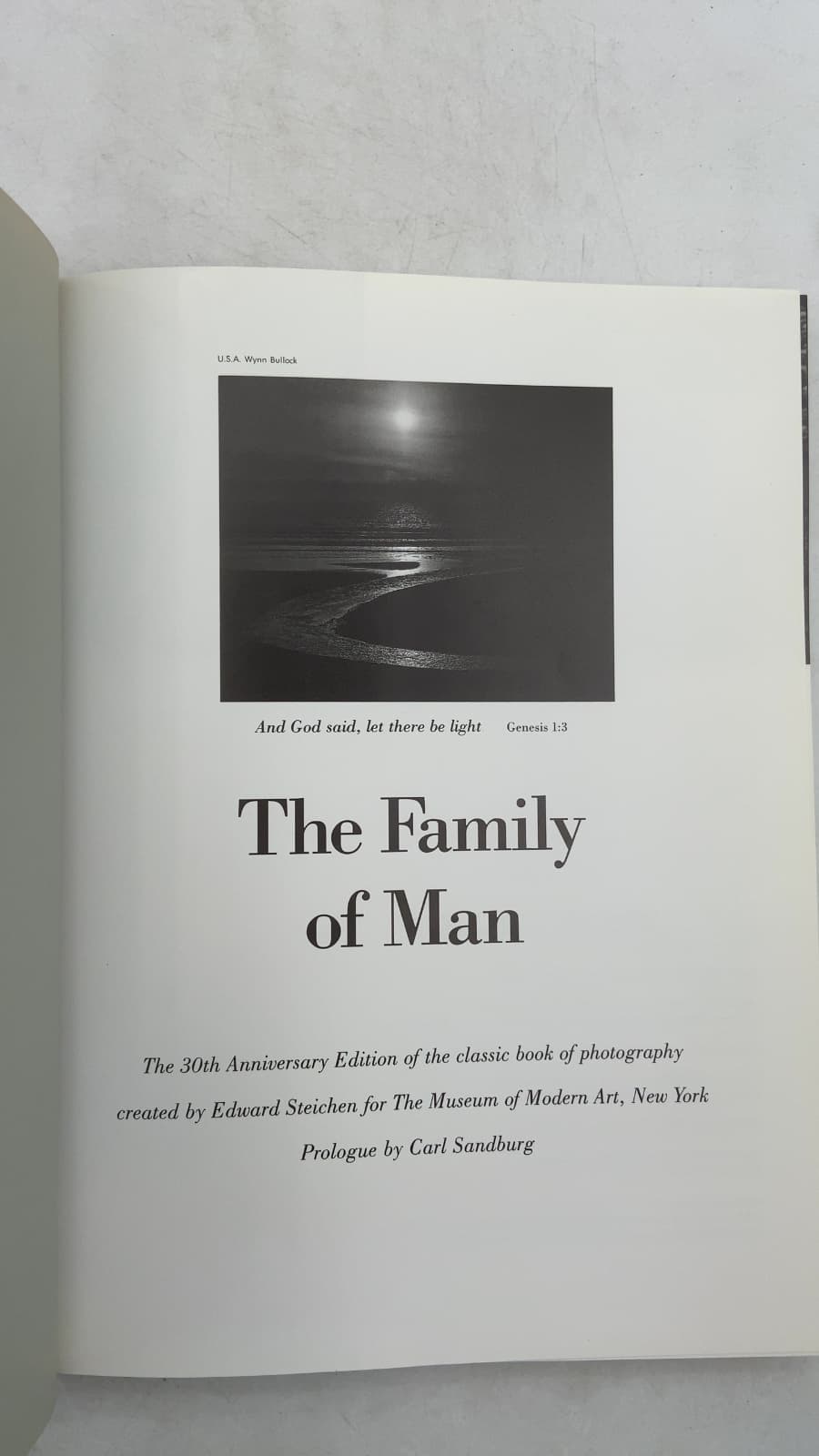 The Family of Man by Edward Steichen - title page