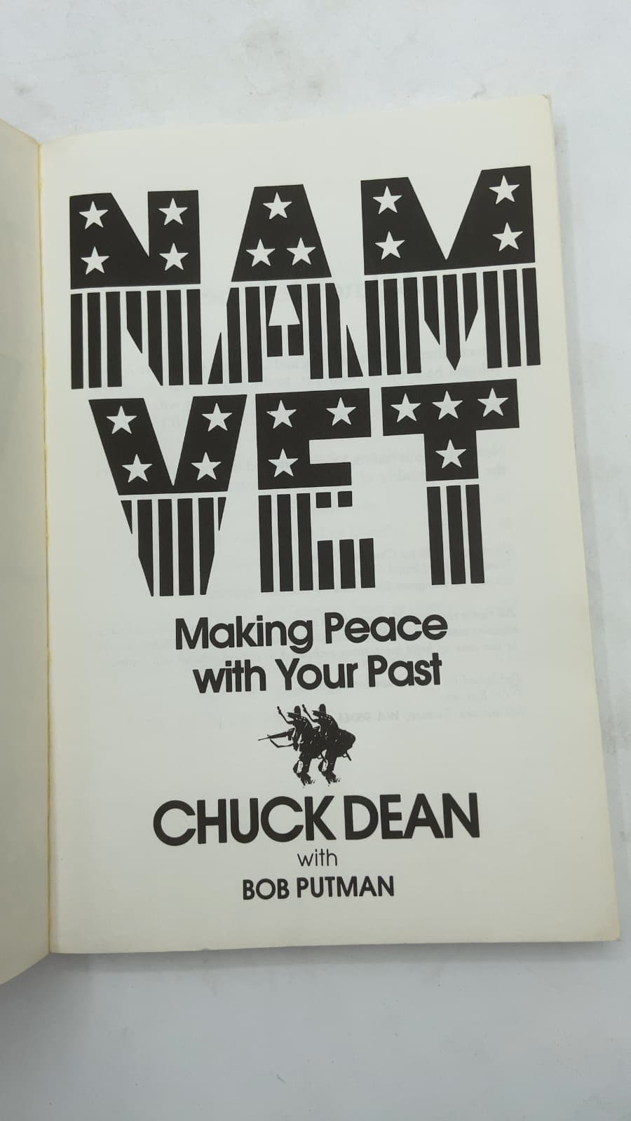 'Nam Vet: Making Peace with Your Past by Chuck Dean with Bob Putman - title page