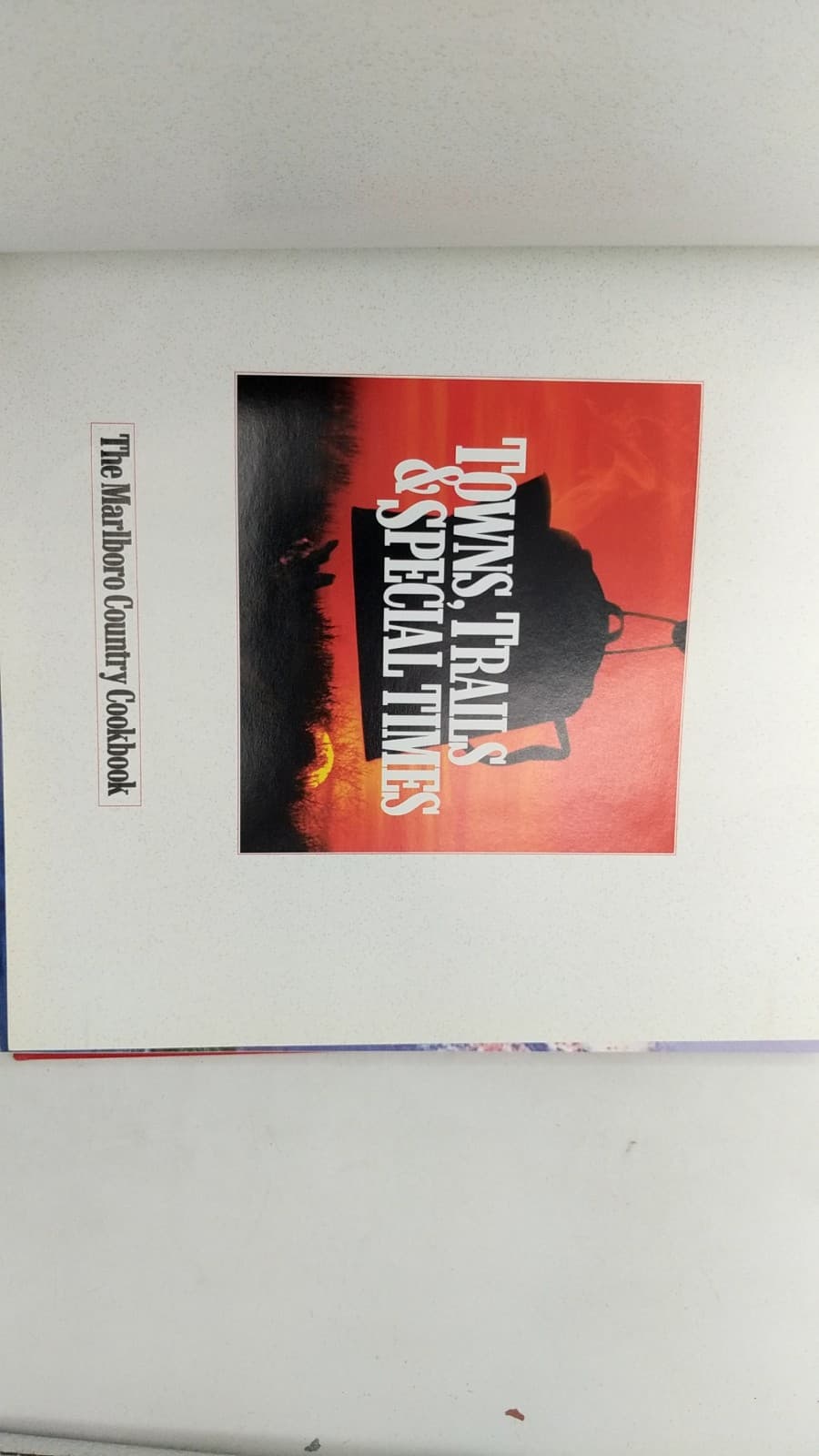 Towns, Trails & Special Times: The Marlboro Country Cookbook - title page