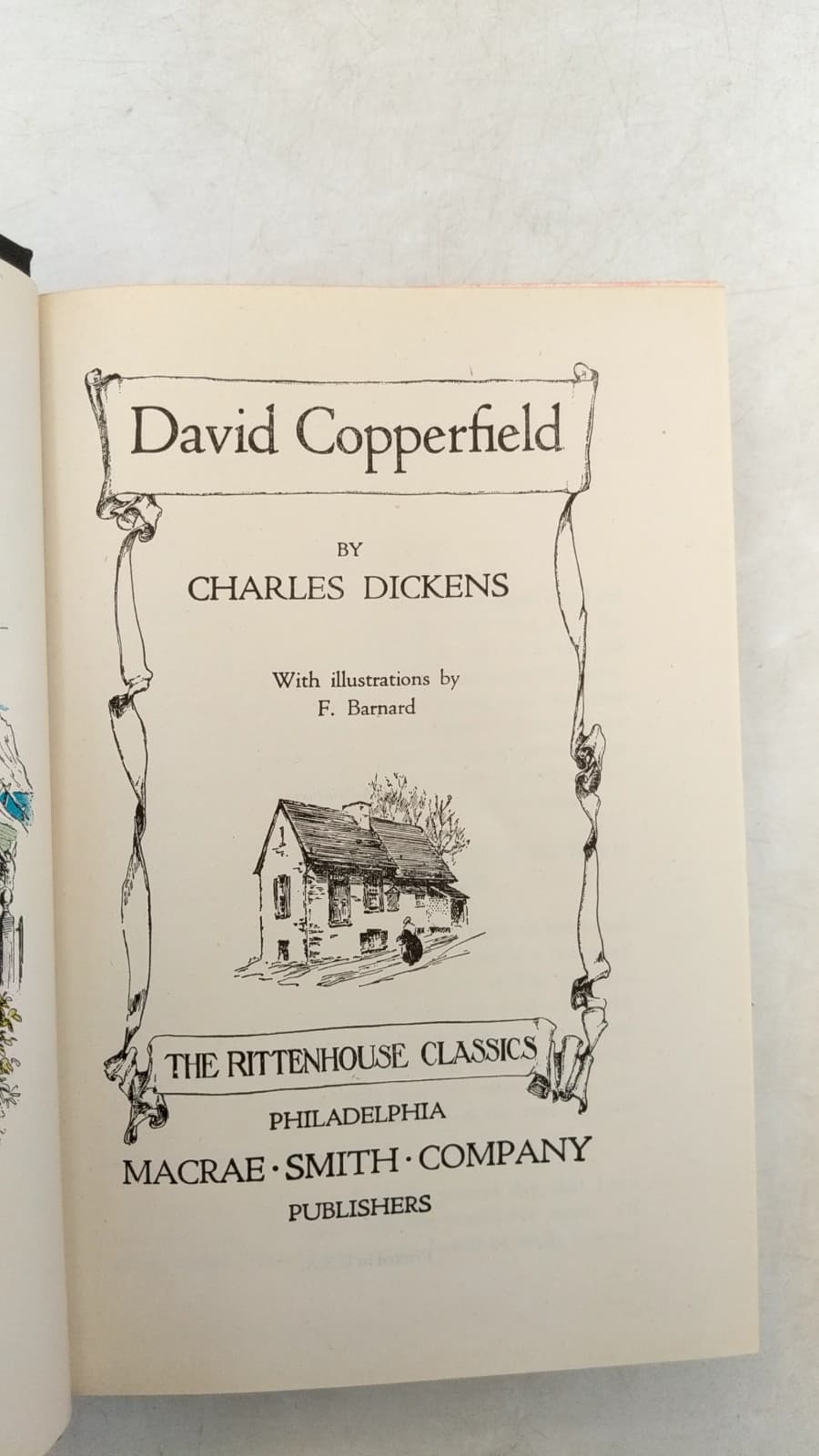 David Copperfield by Charles Dickens - title page