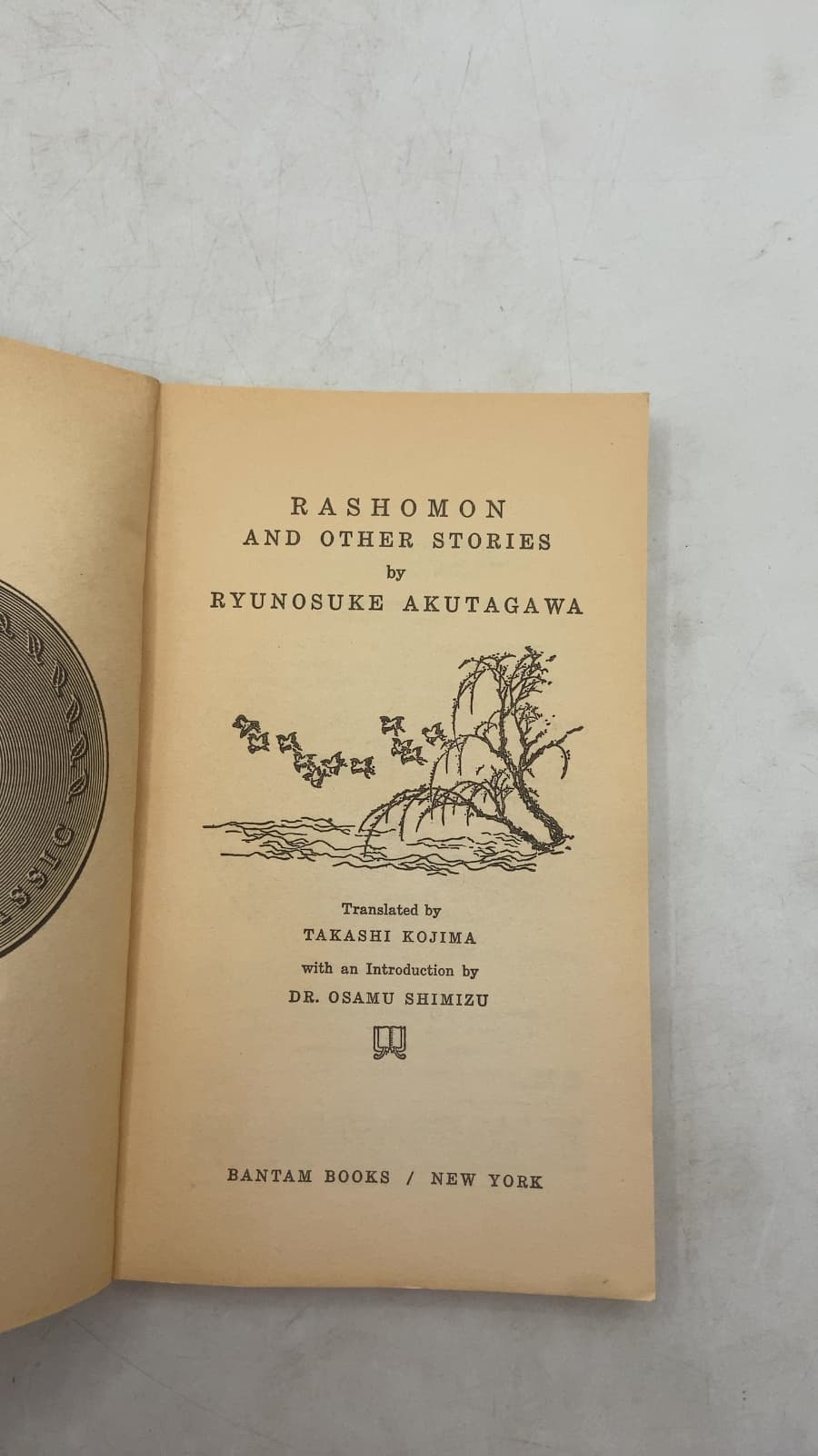 Rashomon and Other Stories by Ryunosuke Akutagawa - title page