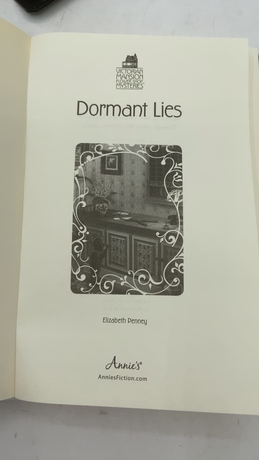 Dormant Lies by Elizabeth Penney - title page