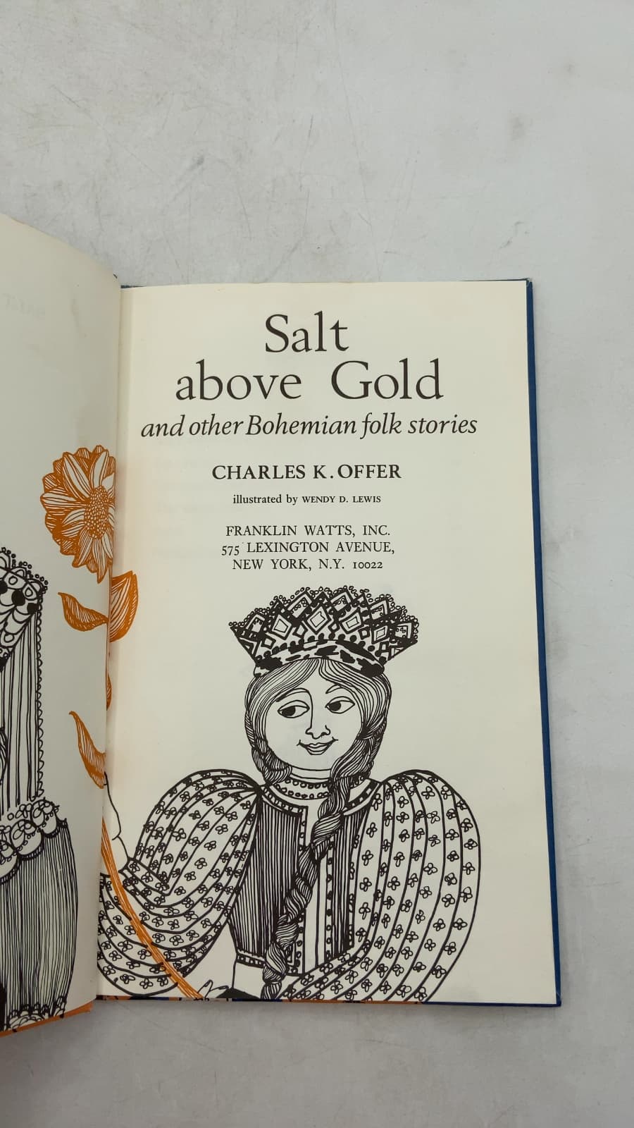 Salt above Gold and other Bohemian folk stories by Charles K. Offer - title page