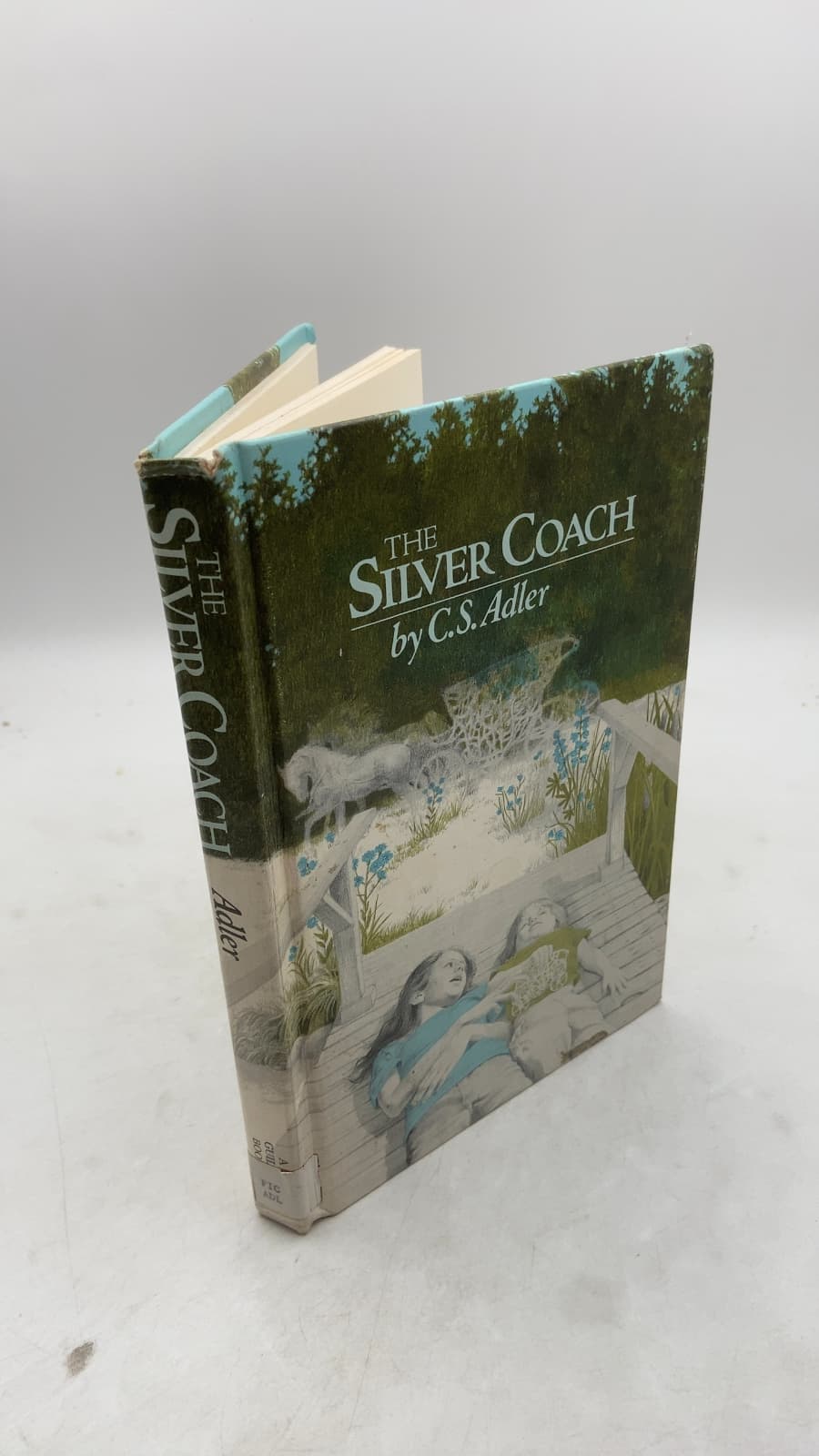 The Silver Coach by C.S. Adler - front cover