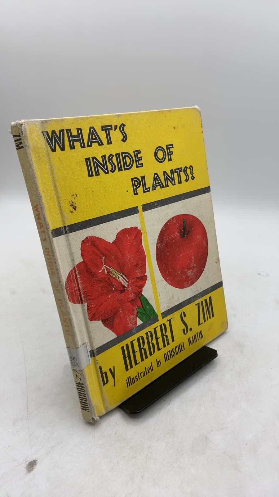 What's Inside OF Plants? by Herbert S. ZIM - front cover