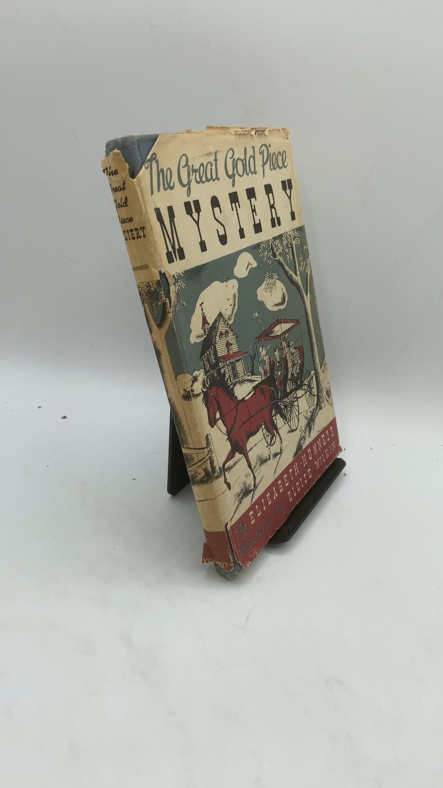 The Great Gold Piece Mystery by Elizabeth Honness - front cover