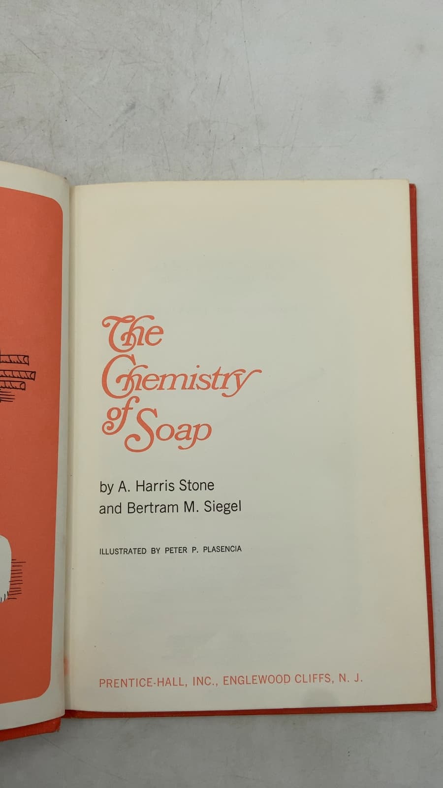 The Chemistry of Soap by A. Harris Stone and Bertram M. Siegel - title page