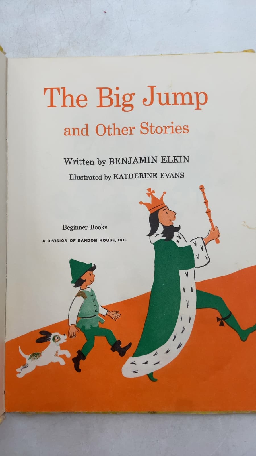 The Big Jump and Other Stories by Benjamin Elkin - title page