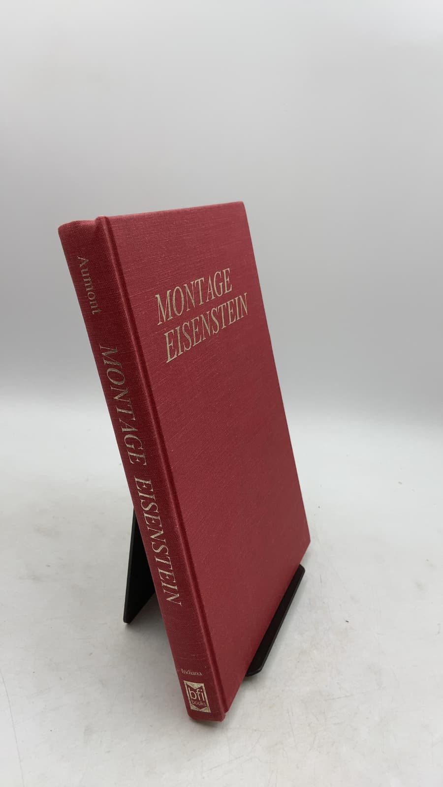 Montage Eisenstein by Jacques Aumont - front cover
