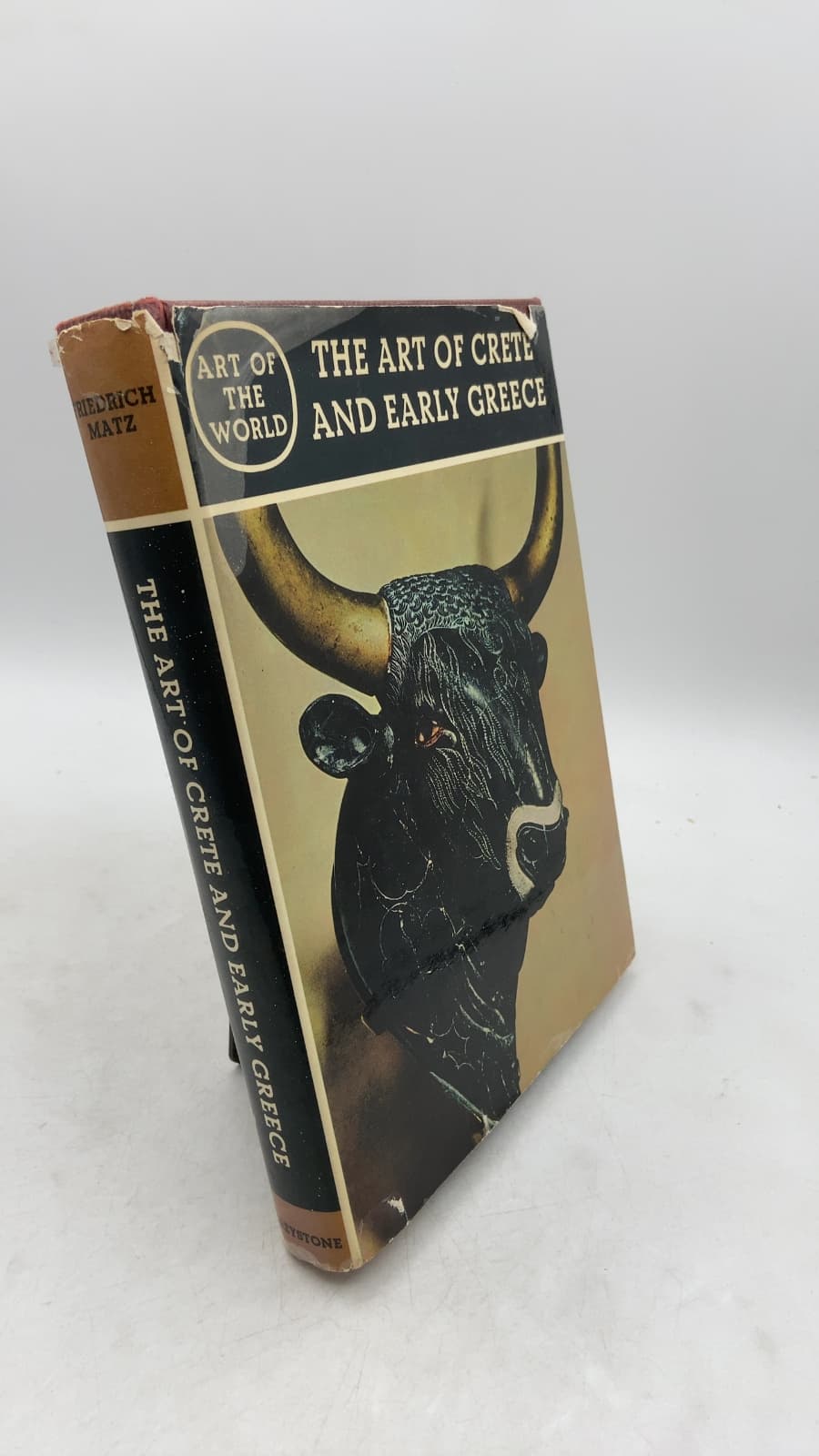 The Art of Crete and Early Greece: The Prelude to Greek Art by Friedrich Matz - front cover