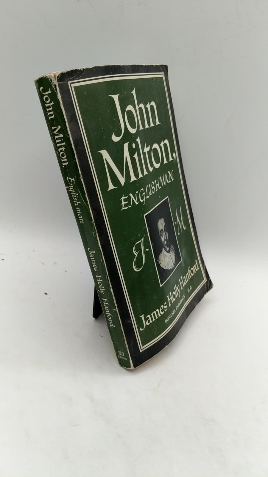 John Milton, Englishman by James Holly Hanford - front cover