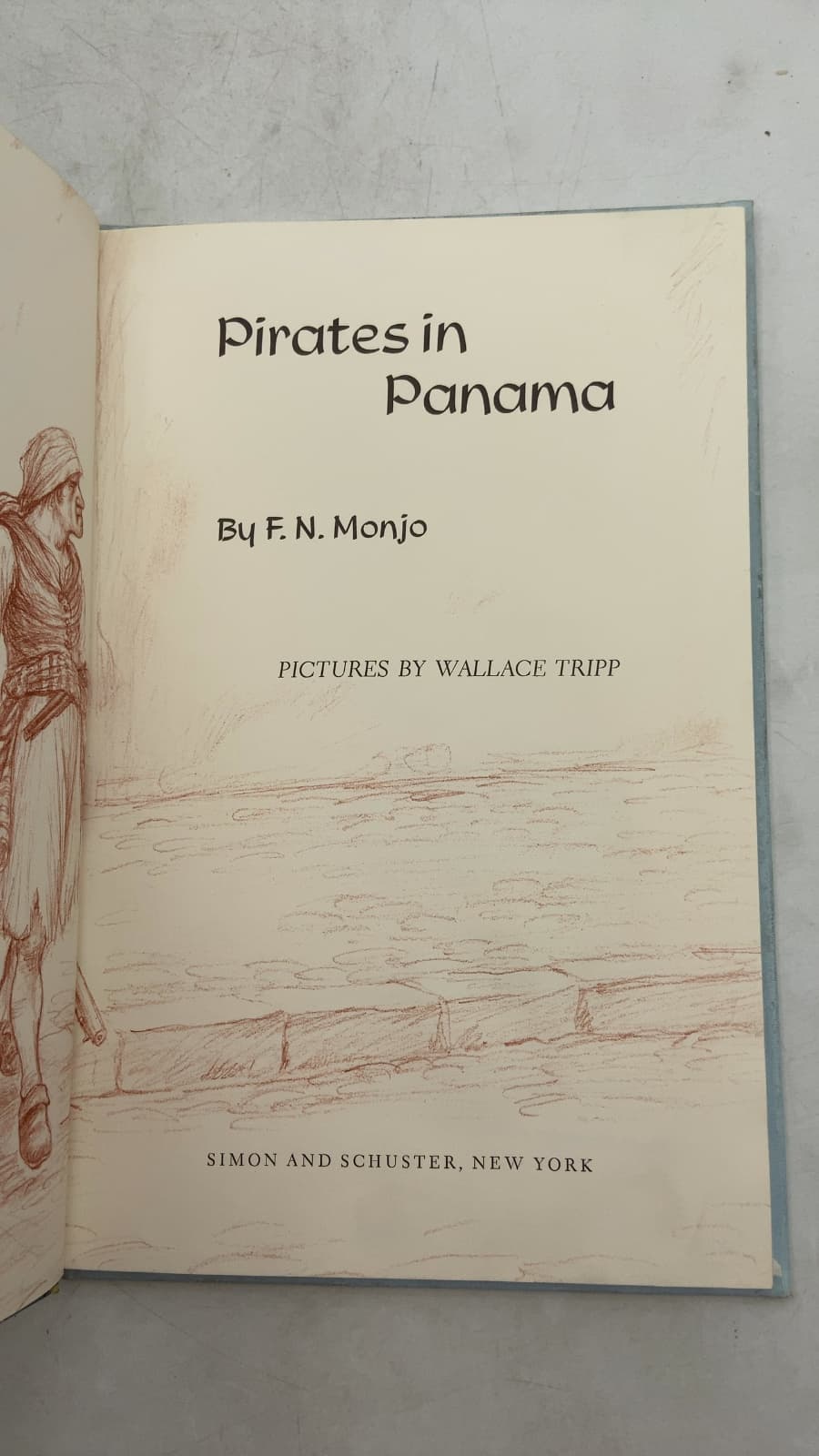 Pirates in Panama by F. N. Monjo - title page