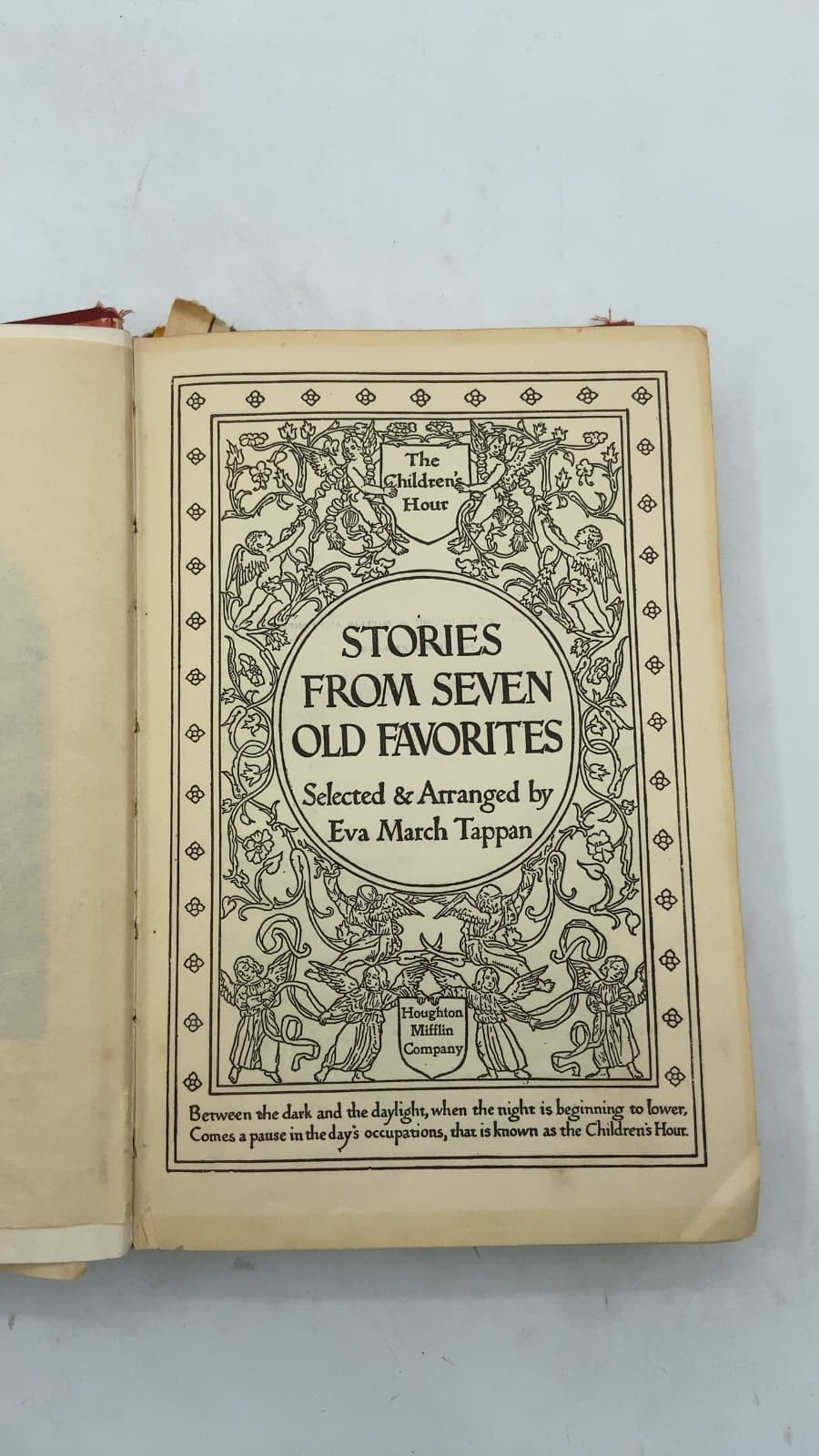 Stories From Seven Old Favorites by Eva March Tappan - title page