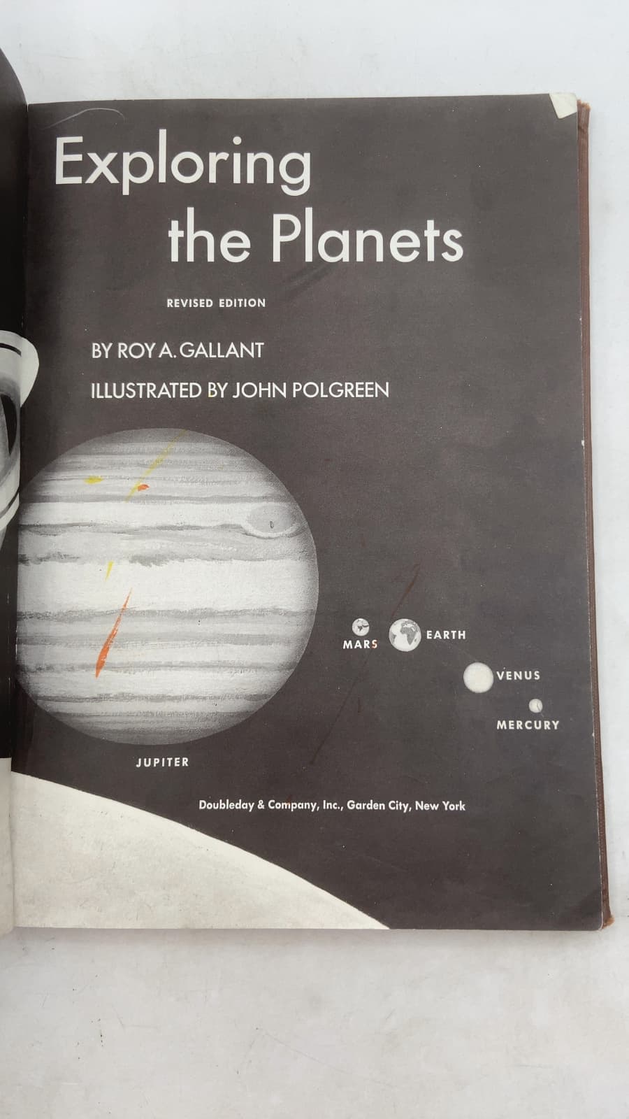 Exploring the Planets by Roy A. Gallant - title page