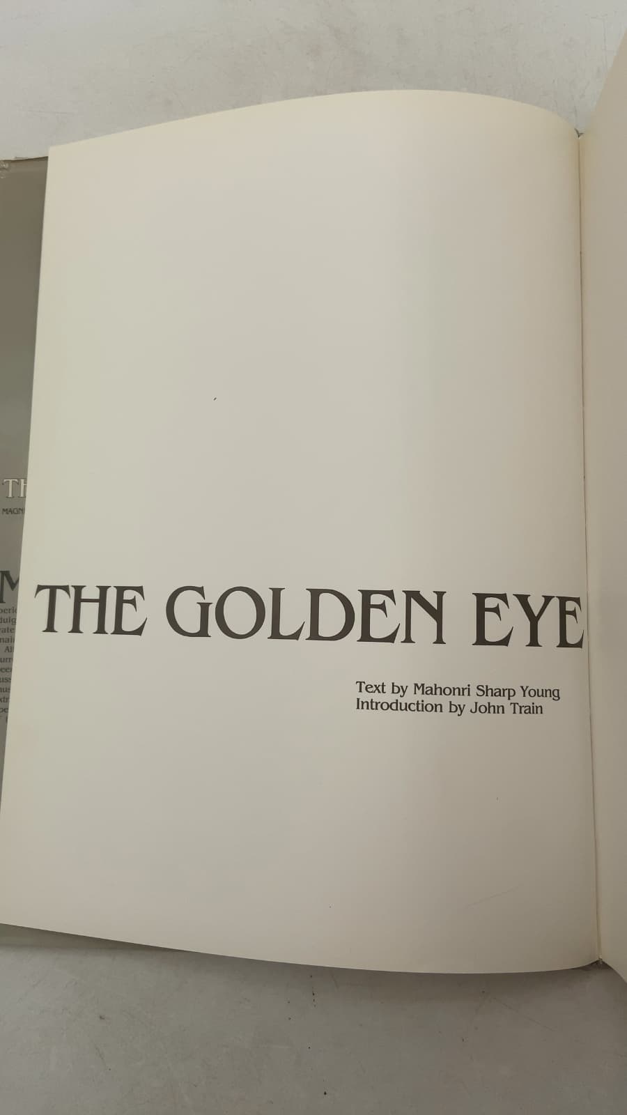 The Golden Eye: Magnificent Private Museums of American Collectors by Mahorni Sharp Young - title page