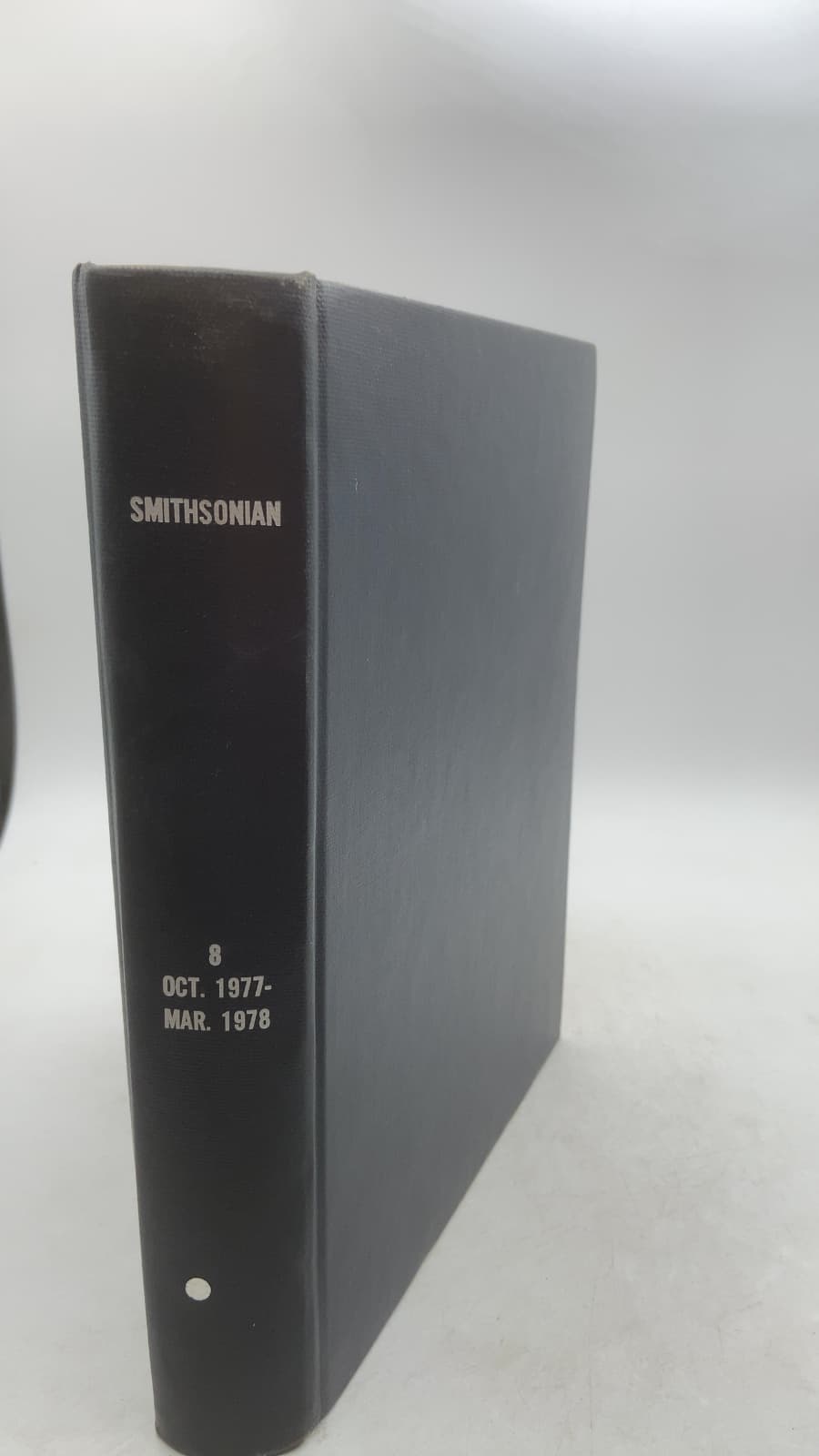 Smithsonian Vol. 8, Oct. 1977 - Mar. 1978 - front cover