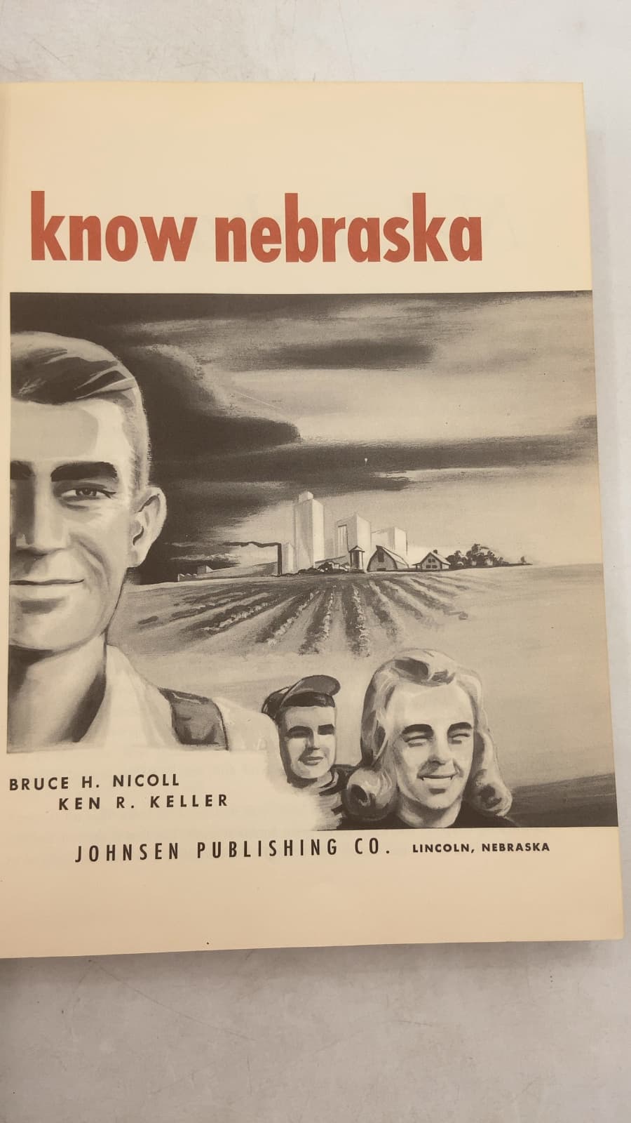 know Nebraska by Bruce H. Nicoll and Ken R. Keller - title page