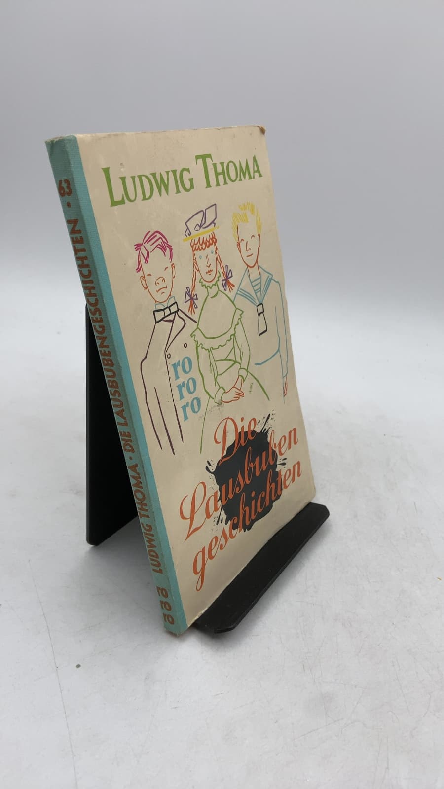 Die Lausbubengeschichten by Ludwig Thoma - front cover