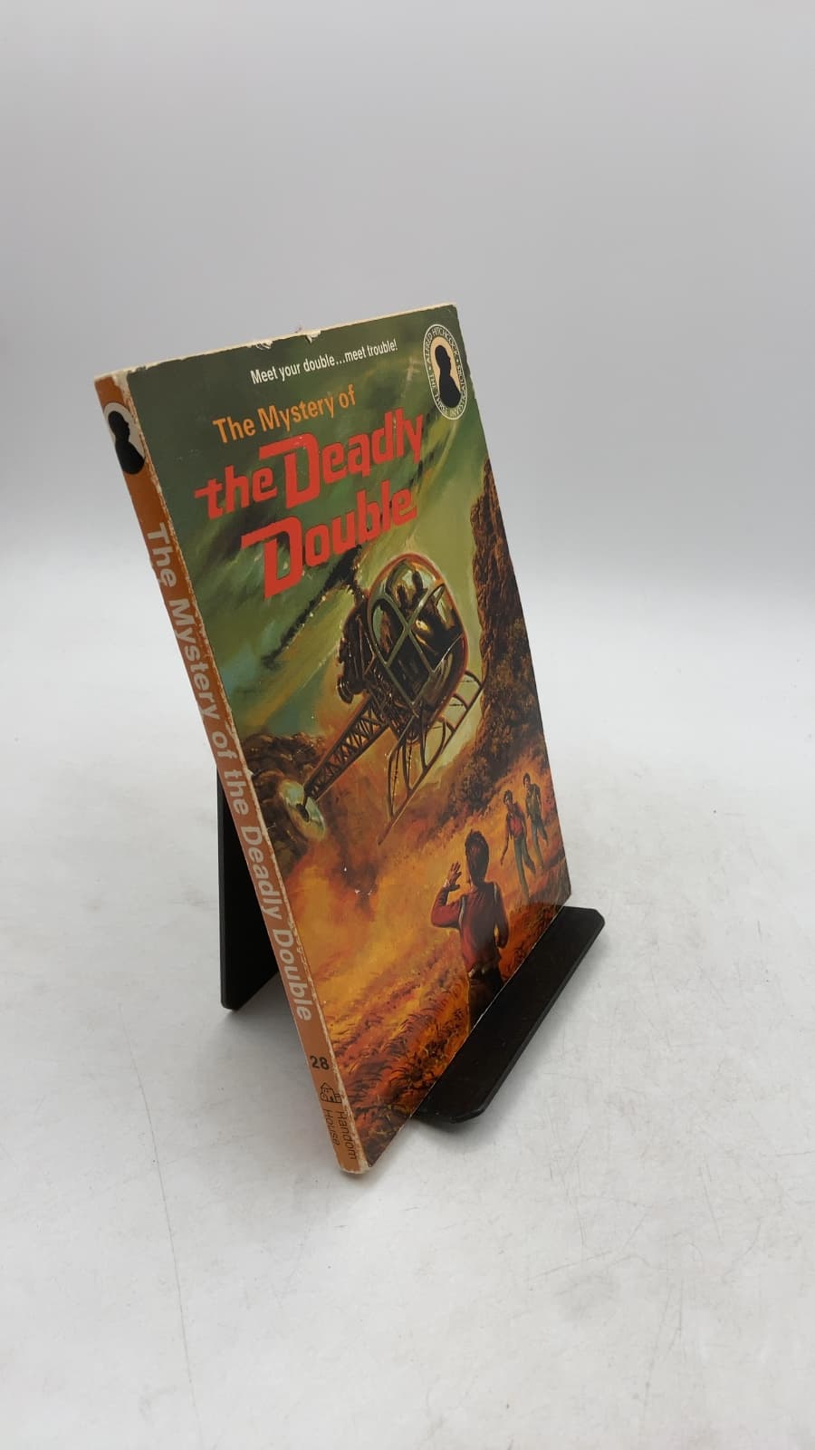 The Mystery of the Deadly Double by William Arden - front cover