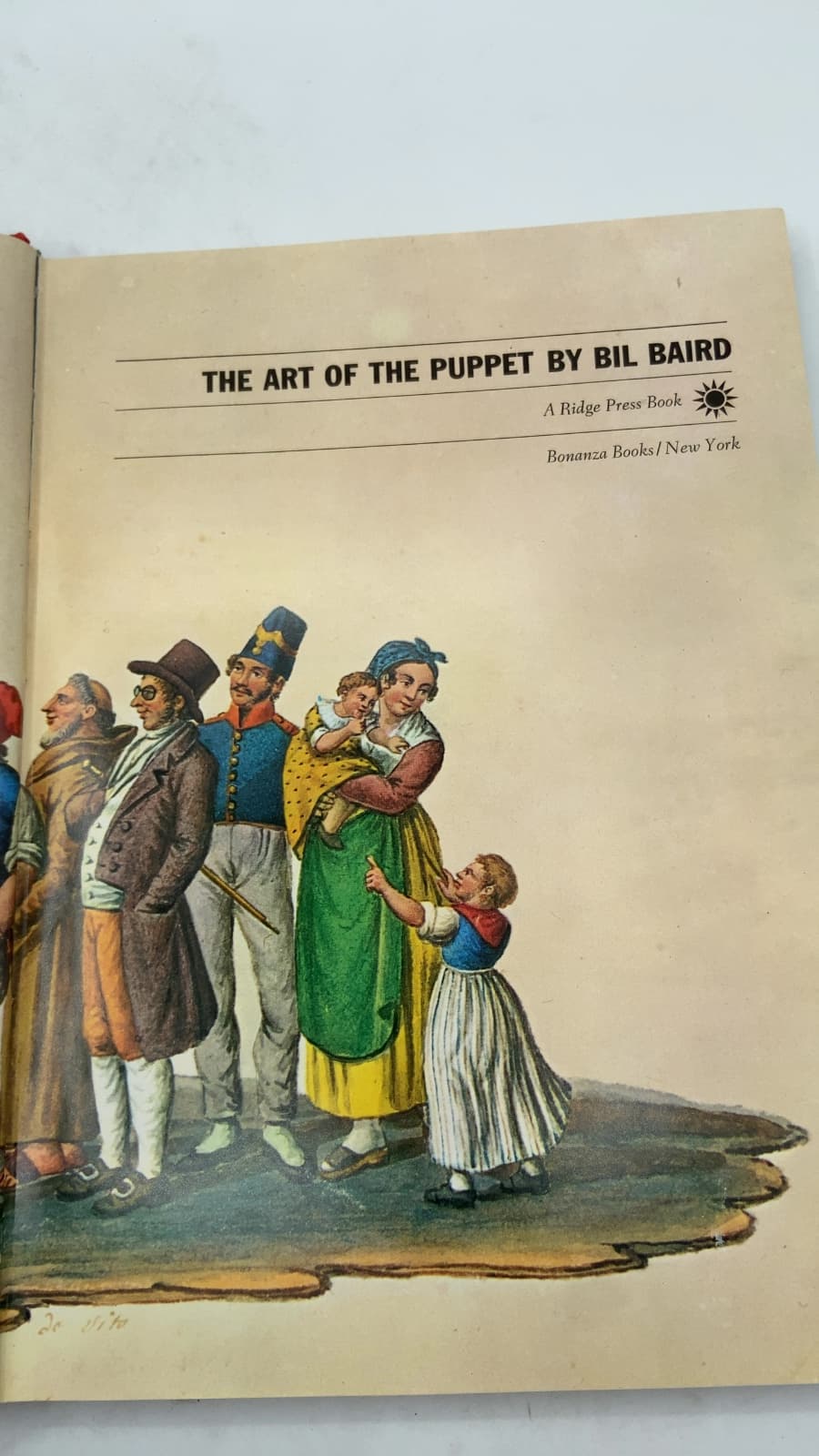 The Art of the Puppet by Bil Baird - title page