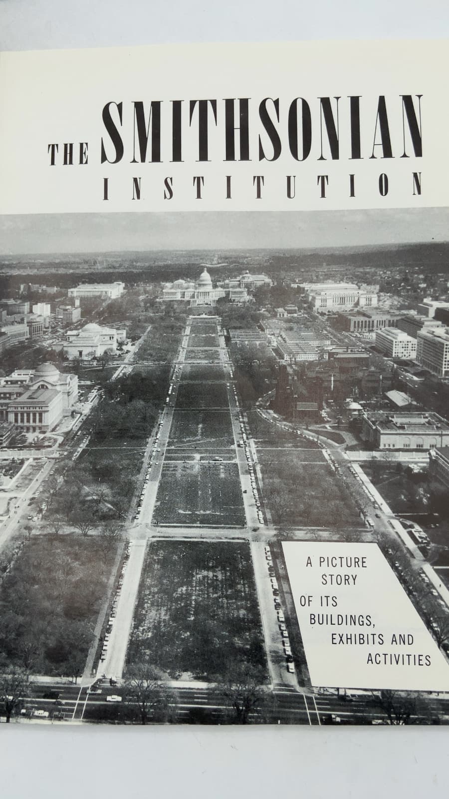 The Smithsonian Institution: A Picture Story of Its Buildings, Exhibits and Activities by Gene Gurney - title page