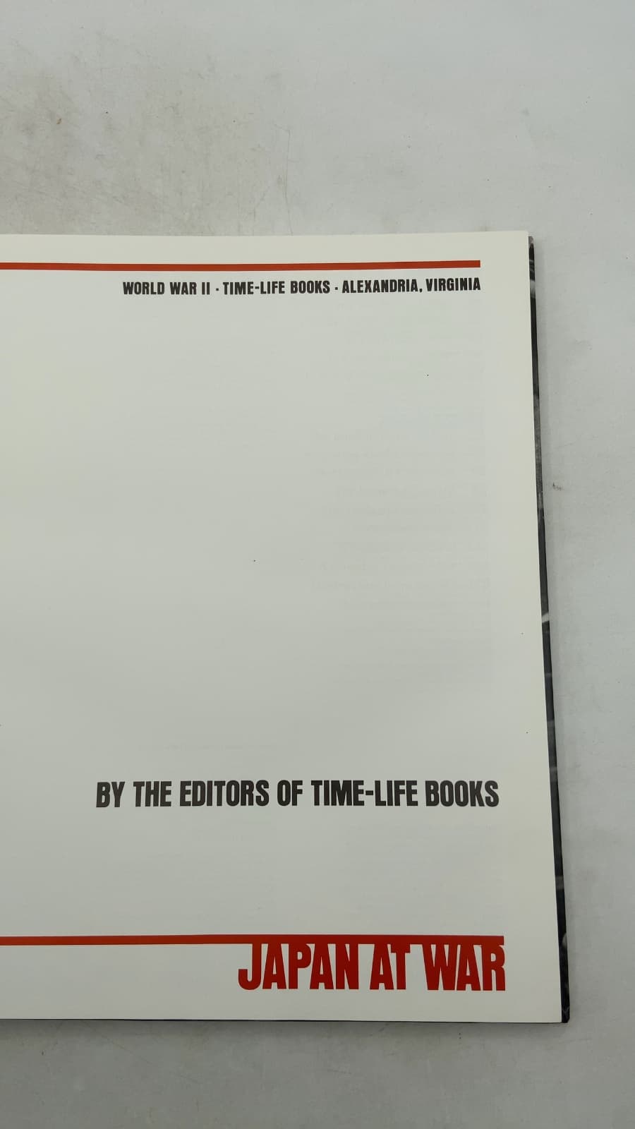 Japan at War by The Editors of Time-Life Books - title page