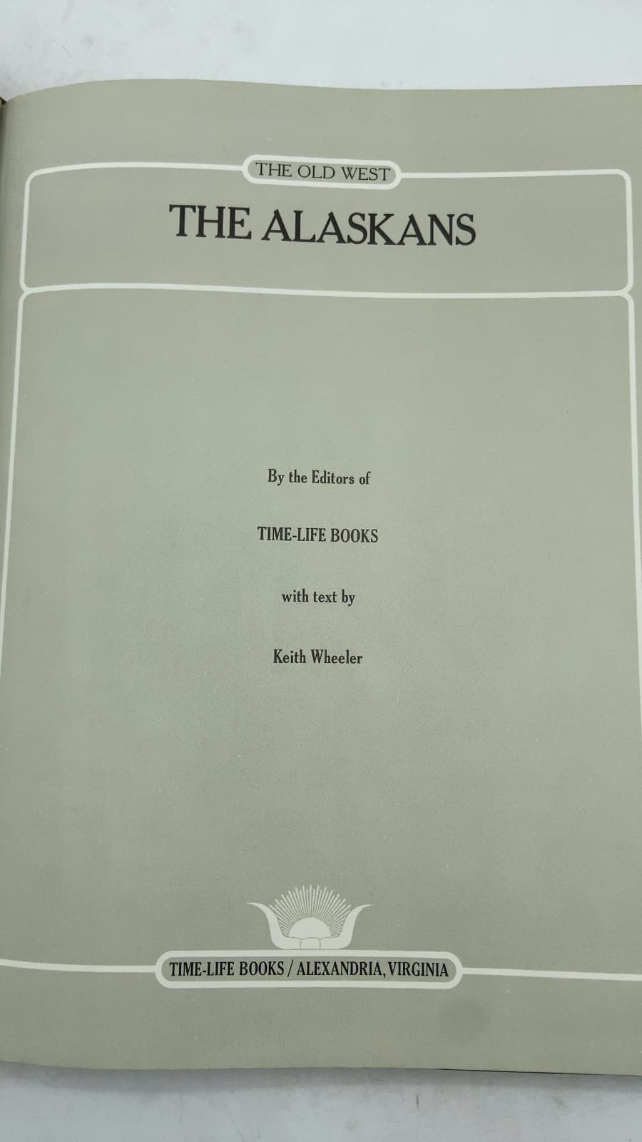 The Alaskans by Keith Wheeler - title page