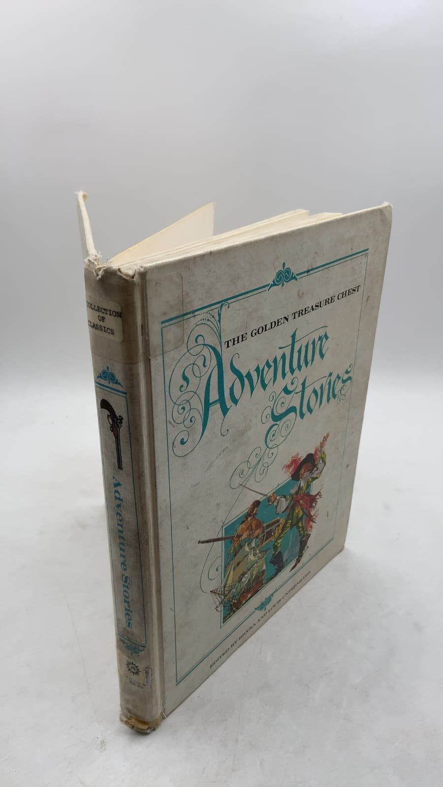 Adventure Stories by Bryna and Louis Untermeyer - front cover