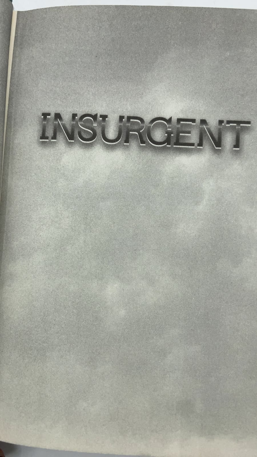 Insurgent by Veronica Roth - title page