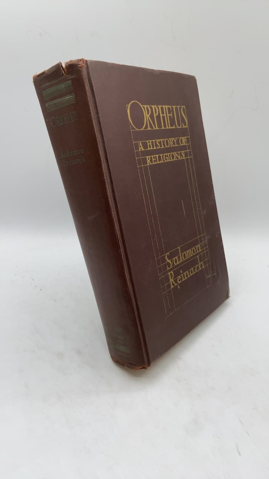 Orpheus A History OF Religions by Salomon Reinach - front cover