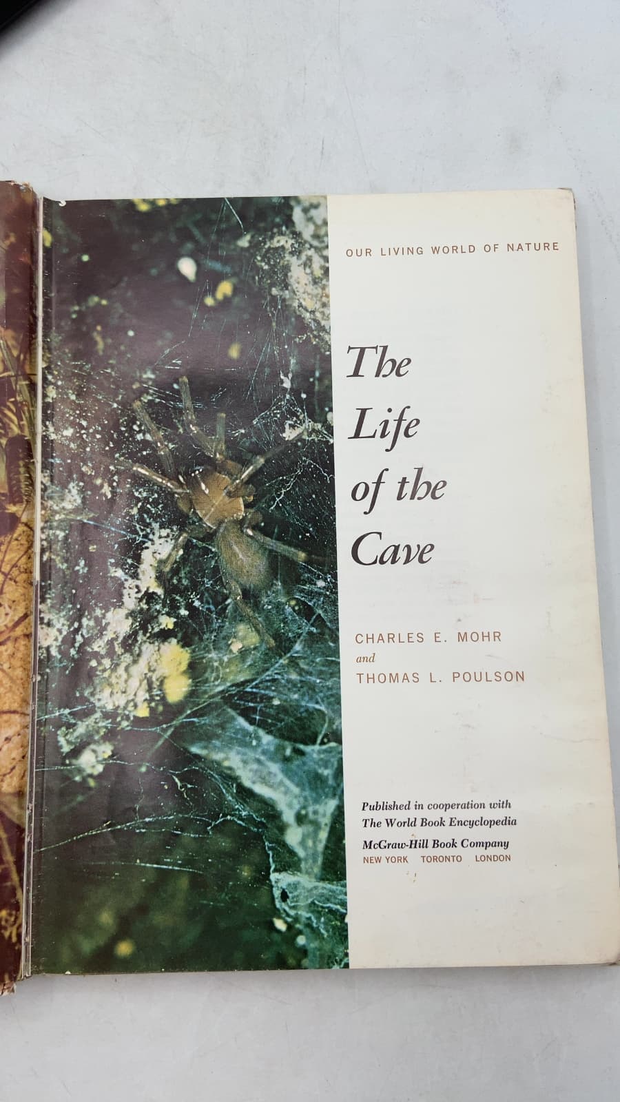 The Life of the Cave by Charles E. Mohr and Thomas L. Poulson - title page