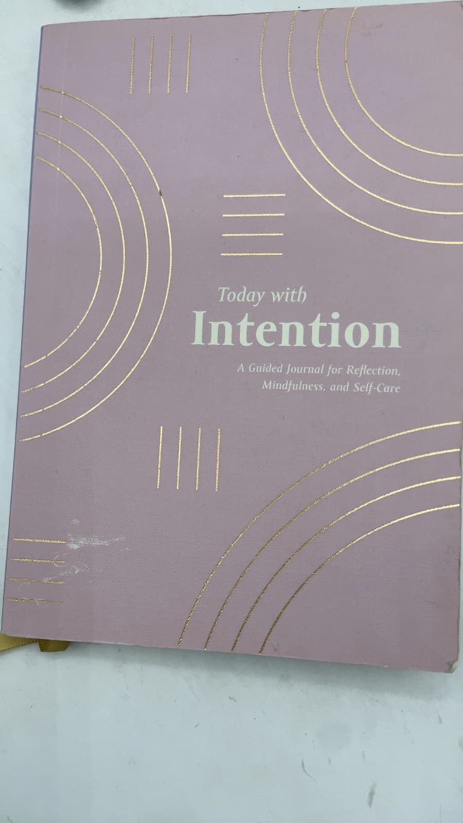 Today with Intention: A Guided Journal for Reflection, Mindfulness, and Self-Care by Kristin Eade and Amelia Riedler - title page