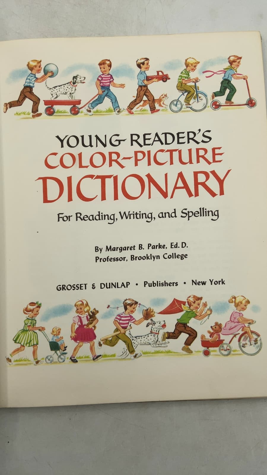 Young Reader's Color-Picture Dictionary by Margaret B. Parke, Ed.D. - title page