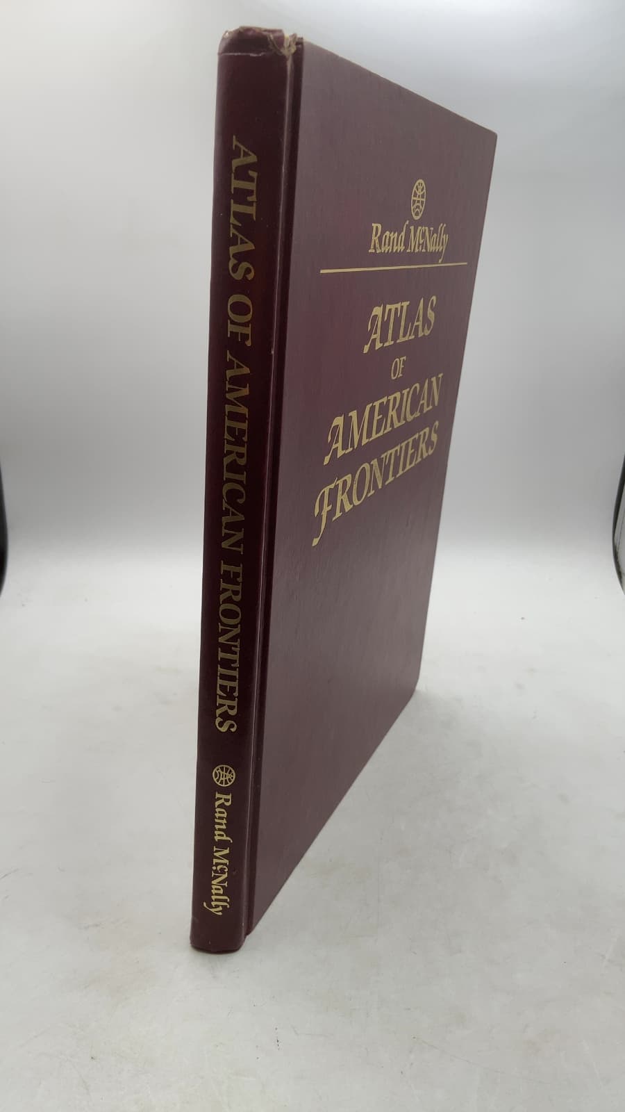 Atlas of American Frontiers by Martin Ridge - front cover