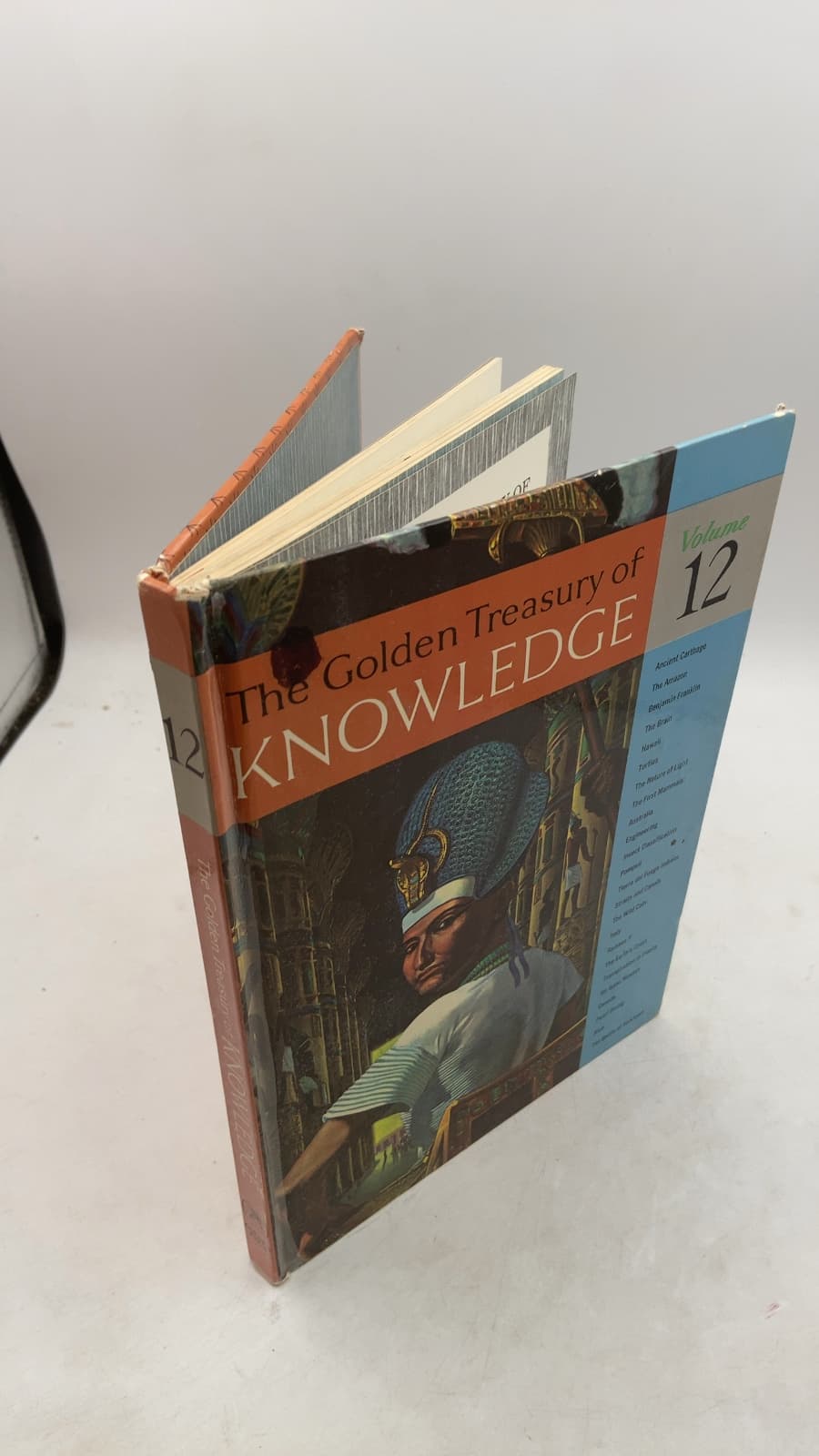 The Golden Treasury of Knowledge Volume 12 by Margaret Bevans - front cover