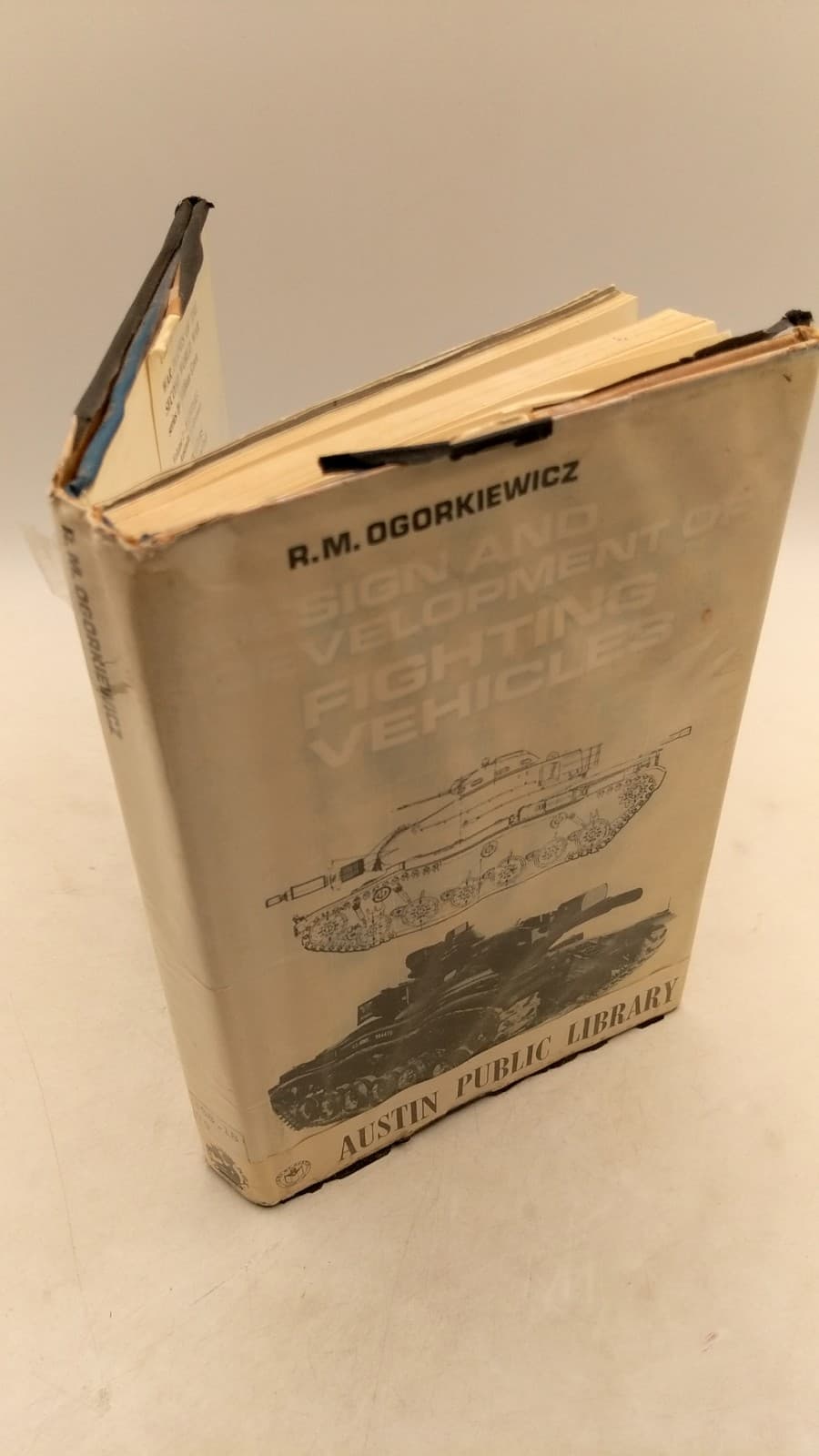 Design and Development of Fighting Vehicles by R. M. Ogorkiewicz - front cover